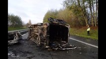 Accident mortel sur l'autoroute A8 à hauteur de Mainvault