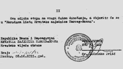 Tzv. Herceg-Bosna, zločini i ratno profiterstvo