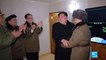 North Korea: Photos show beaming leader Kim Jong-un watching latest missile launch