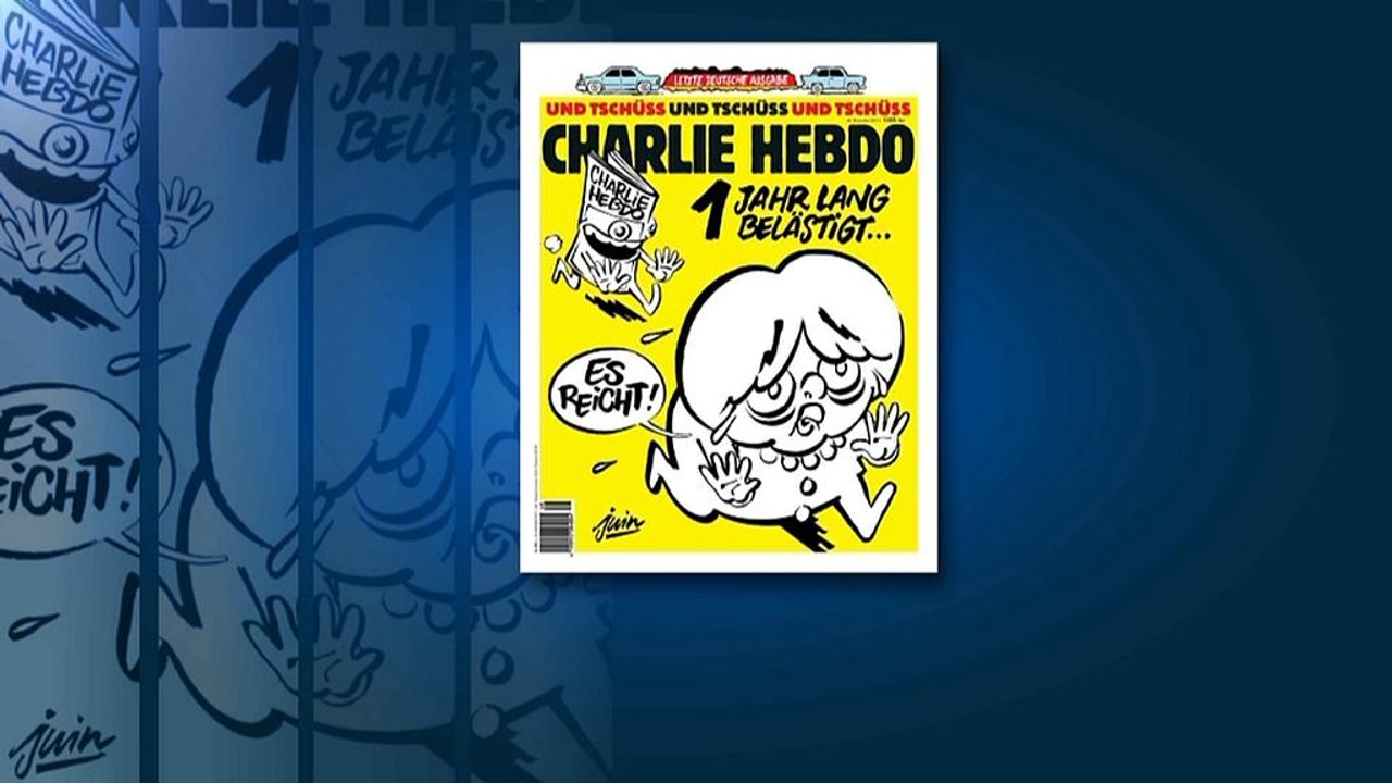 Zu wenig Leser: 'Charlie Hebdo' stellt deutsche Ausgabe ein