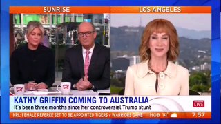 UnAmerican Kathy Griffin on foreign soil disparaging the POTUS - Try not to vomit while watching!!