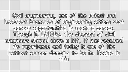 Civil Engineering Jobs in India to Rise in the Coming Years!