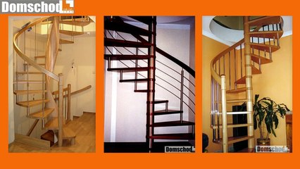 Schody z drewna schody gięte schody kręcone Szczecin Domschod