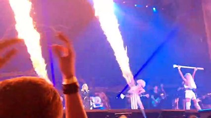 Helene Fischer Zürich 21.10.14 Feuerwerk