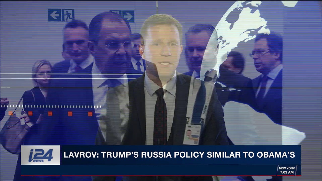 i24NEWS DESK | Lavrov: Trump's Russia policy similar to Obama's | Thursday, November 30th 2017