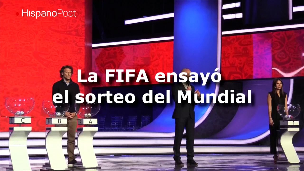 La FIFA ensayó el sorteo del Mundial para evitar suspicacias
