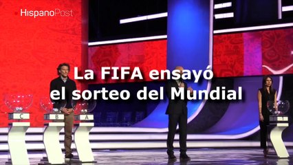 La FIFA ensayó el sorteo del Mundial para evitar suspicacias