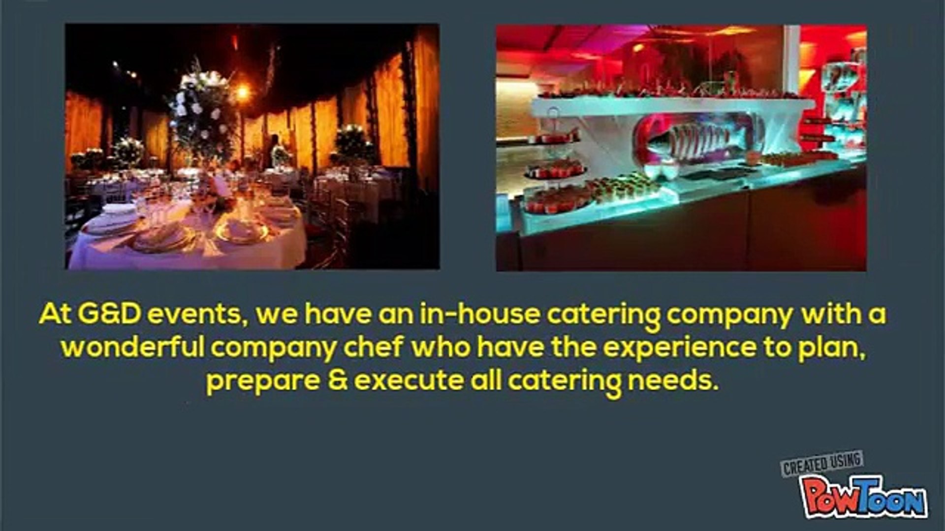 ⁣Event Catering Services By G&D Events