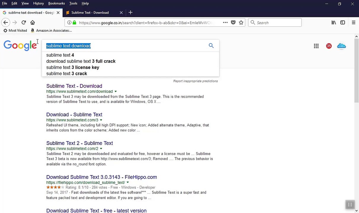 How to Download & Install Subline in Windows 10 Fall Creator Update