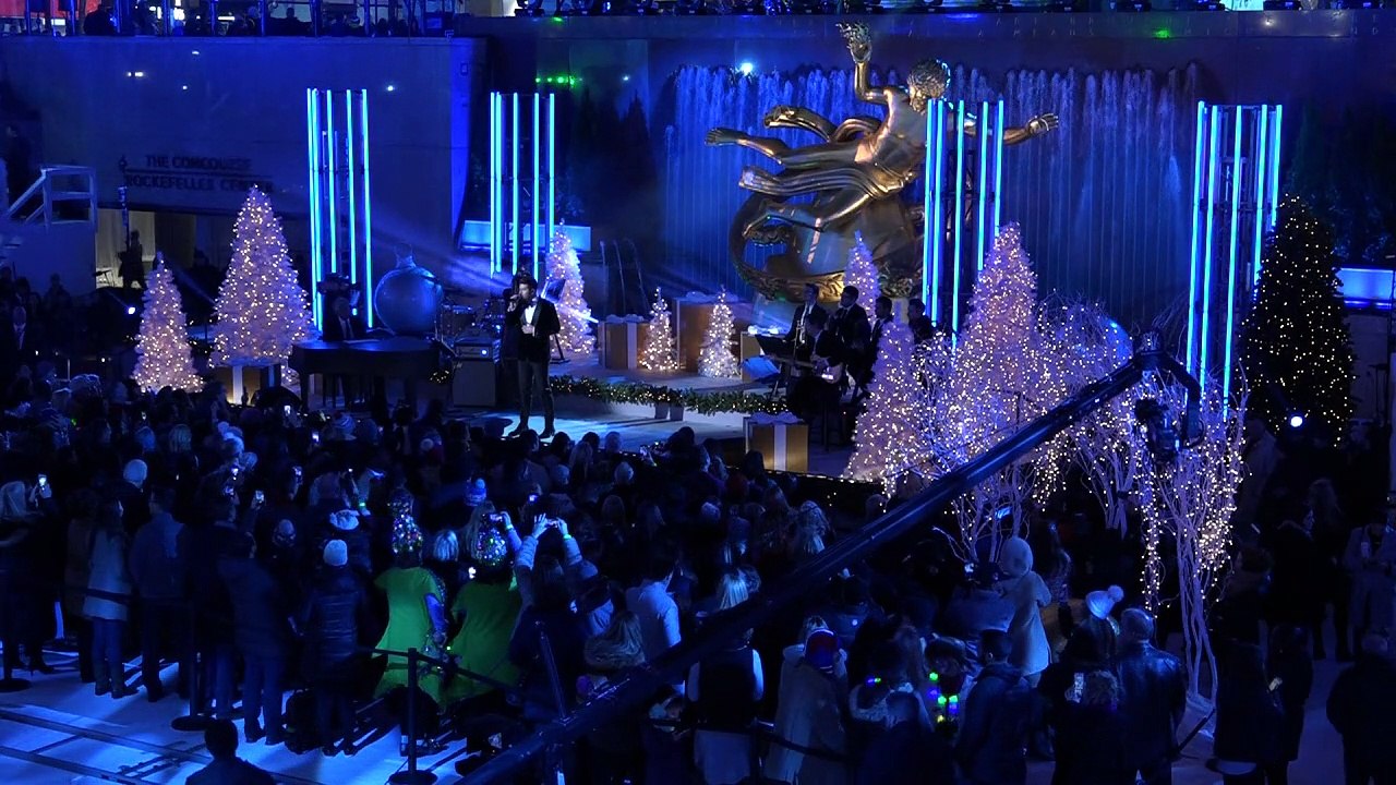 É Natal no Rockfeller Center