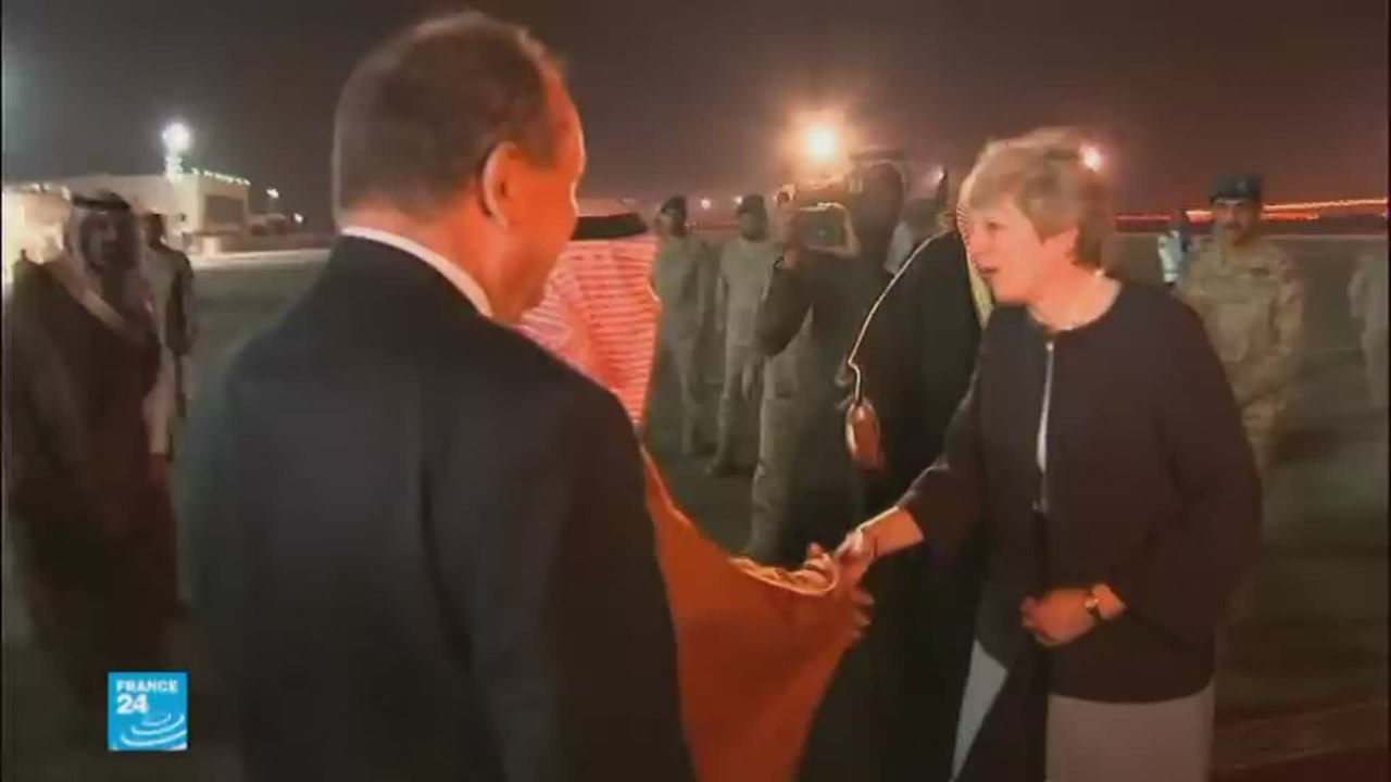تيريزا ماي في السعودية: مساع دولية لحل الأزمة اليمنية