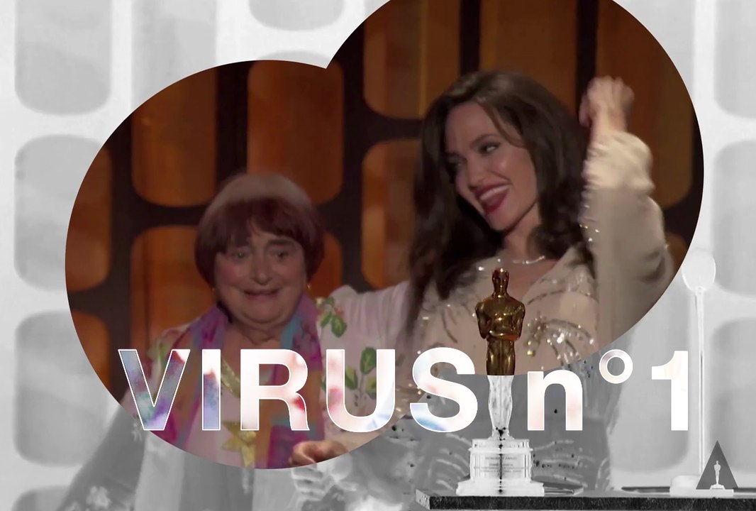 Décryptage VIRUS N°01 - Agnès Varda et Angelina Jolie dansent aux Oscars