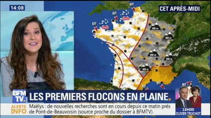 Jusqu'à 5 cm de neige attendus en plaine dès ce jeudi soir