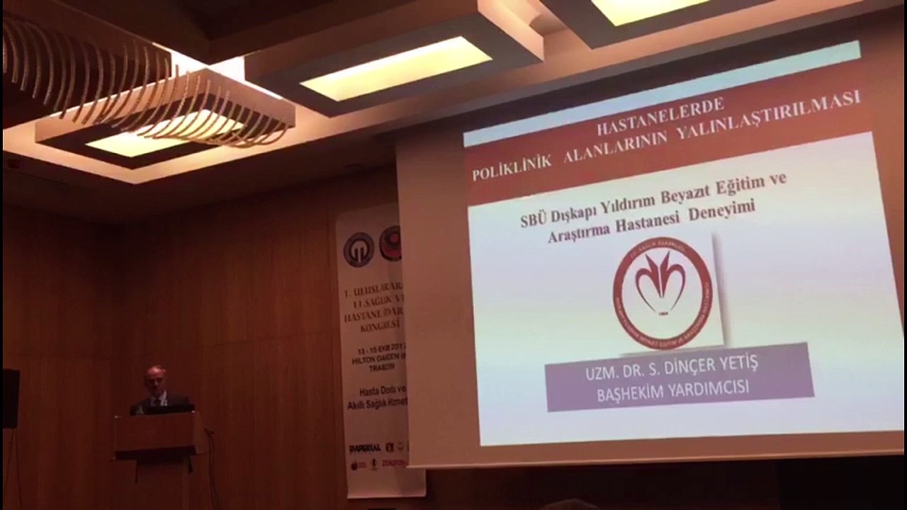 Uz.Dr. Dinçer Yetiş- Hastanelerde Poliklinik alanlarının yakınlaştırılması