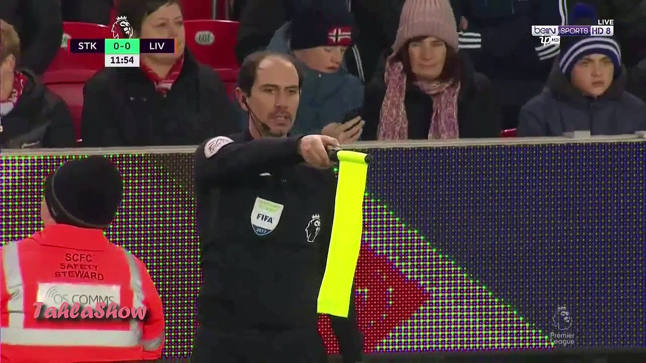 ملخص اهداف مباراة ليفربول [3-0] ستوك سيتي[ثنائي...
