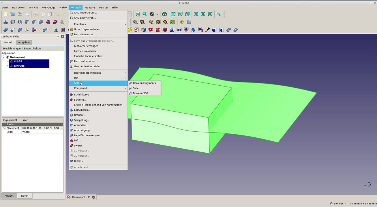 Freecad_017_lattice_wb_formenbau
