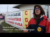 A Dijon, les salariés de la Chocolaterie de Bourgogne mobilisés pour leur avenir