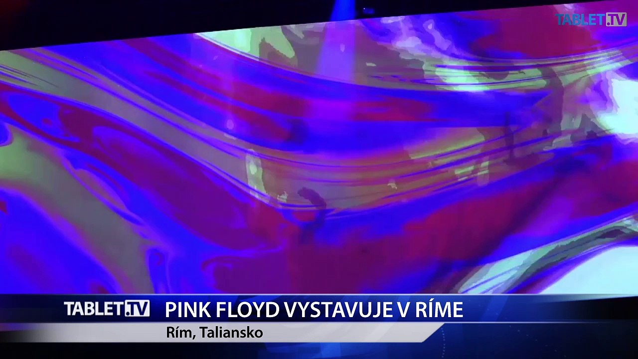 Pink Floyd vystavuje v Ríme