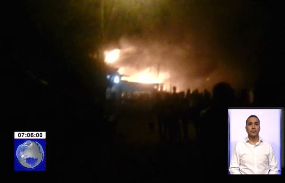 Seis familias afectadas por un fuerte incendio en el noroeste de Guayaquil