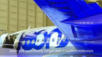 Air France unveils Joon planes - the 'millenials' airline