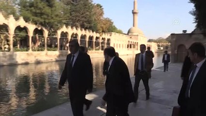 YÖK Başkanı Saraç ve Beraberindeki Heyet, Tarihi Mekanları Gezdi