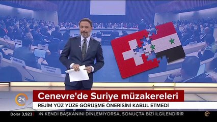 Cenevre'de Suriye müzakereleri
