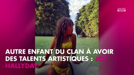 Johnny Hallyday : sa fille Joy future artiste ? Elle suit les traces de son père