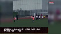 Cristiano Ronaldo : Le superbe coup franc de son fils (vidéo)
