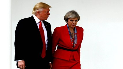 UK's May slams Trump for posting anti-Muslim videos