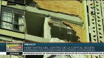 México: denuncian negligencia del gob. con damnificados del sismo