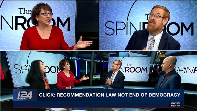 THE SPIN ROOM | Glick: hate, division over recommendation law | Thursday, November 30th 2017