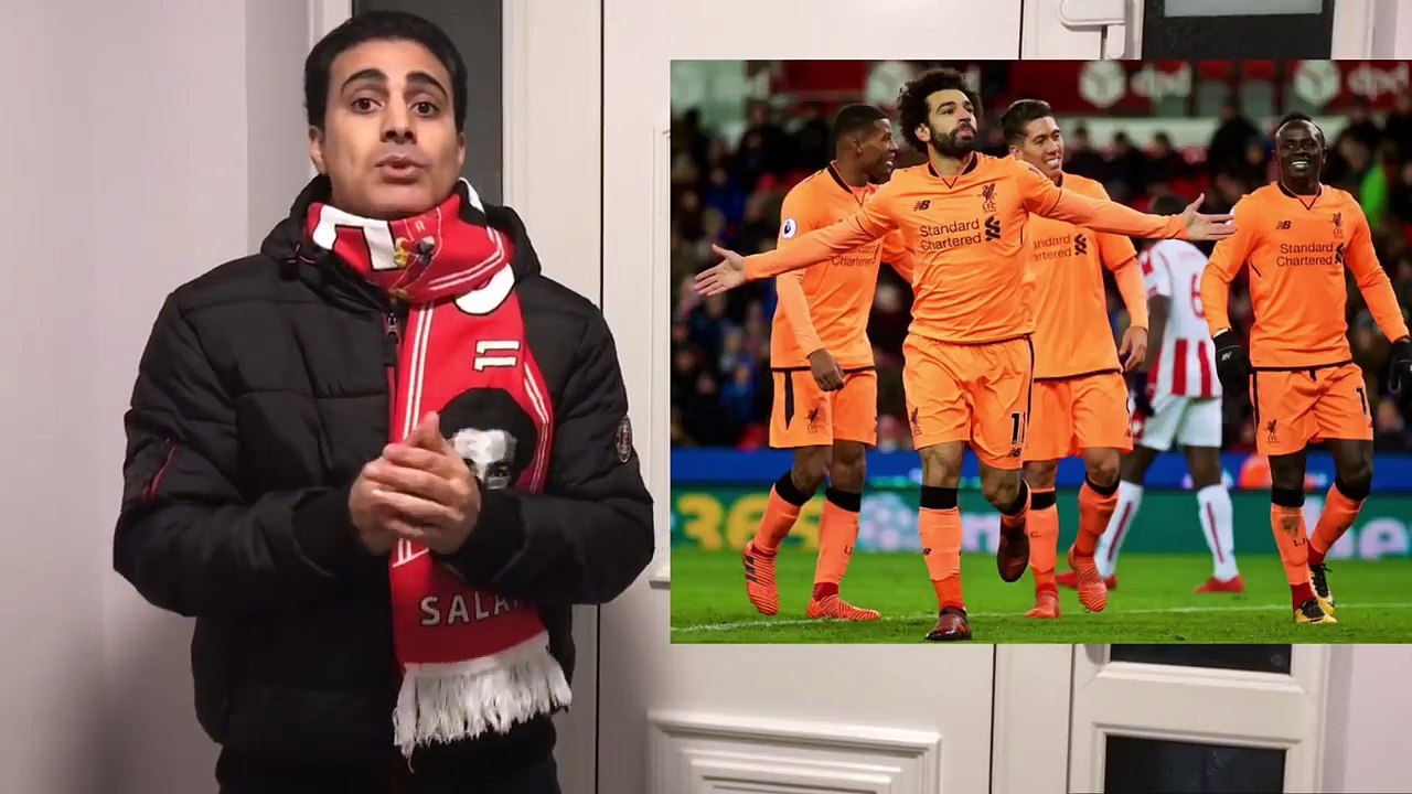 شاهد تعليقات الصحف الإنجليزية علي هدفين محمد صلاح في ستوك سيتي بعد المباراة مباشرة
