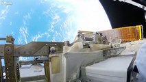 Cet astronaute filme sa sortie dans l'espace à la GoPro sur la Station Spatiale Internationale