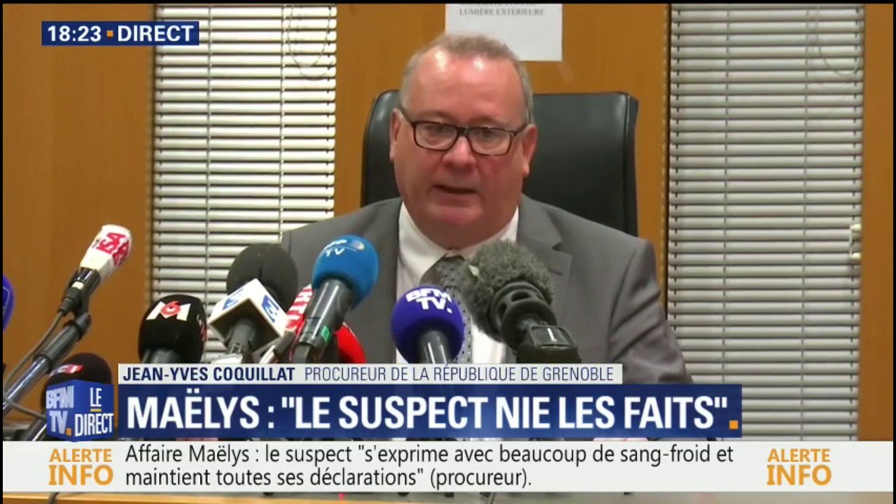 Affaire Maëlys: "Il sera difficile de retrouver le corps de la fillette si nous ne savons pas où chercher" (procureur)