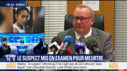Maëlys: le suspect mis en examen pour meurtre