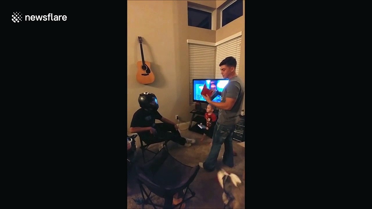 Man's Boxing Day prank goes horribly wrong