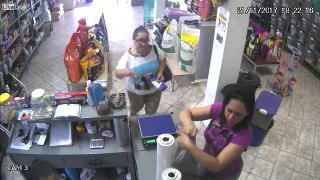 thief steals grandma's money