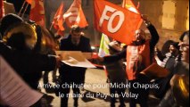 Les syndicats chahutent les élus de l'Agglo du Puy-en-Velay