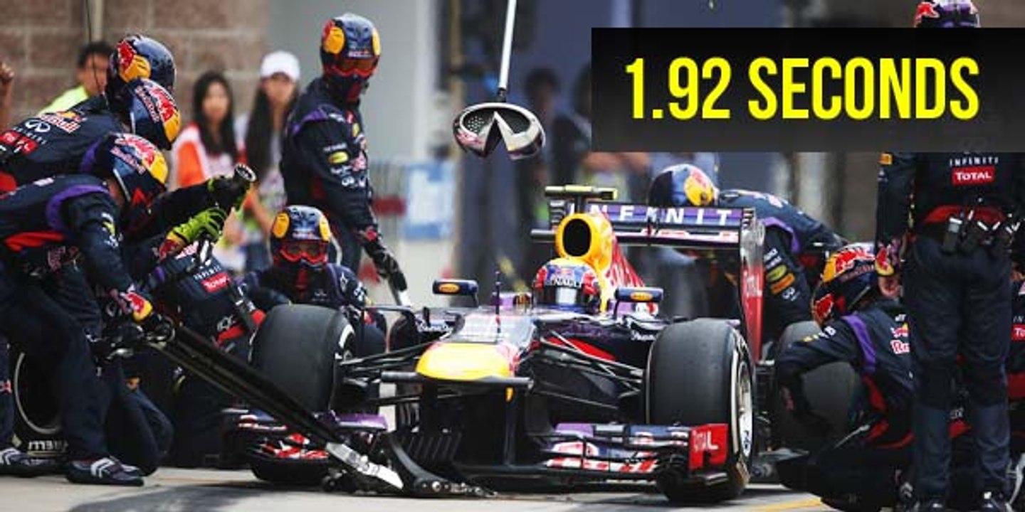 F1 Top 10 Fastest Pit Stops of 2016