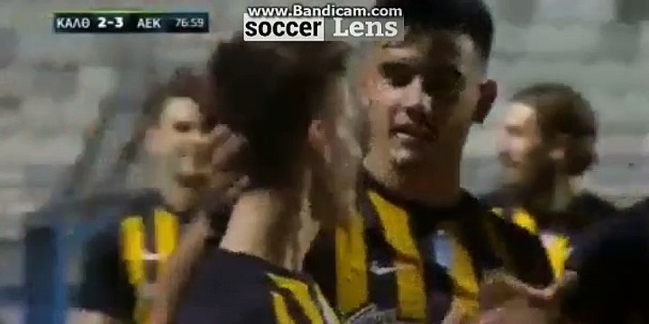 Christos Giousis Goal HD - Kallithea 2-3 AEK Athens FC 30.11.2017