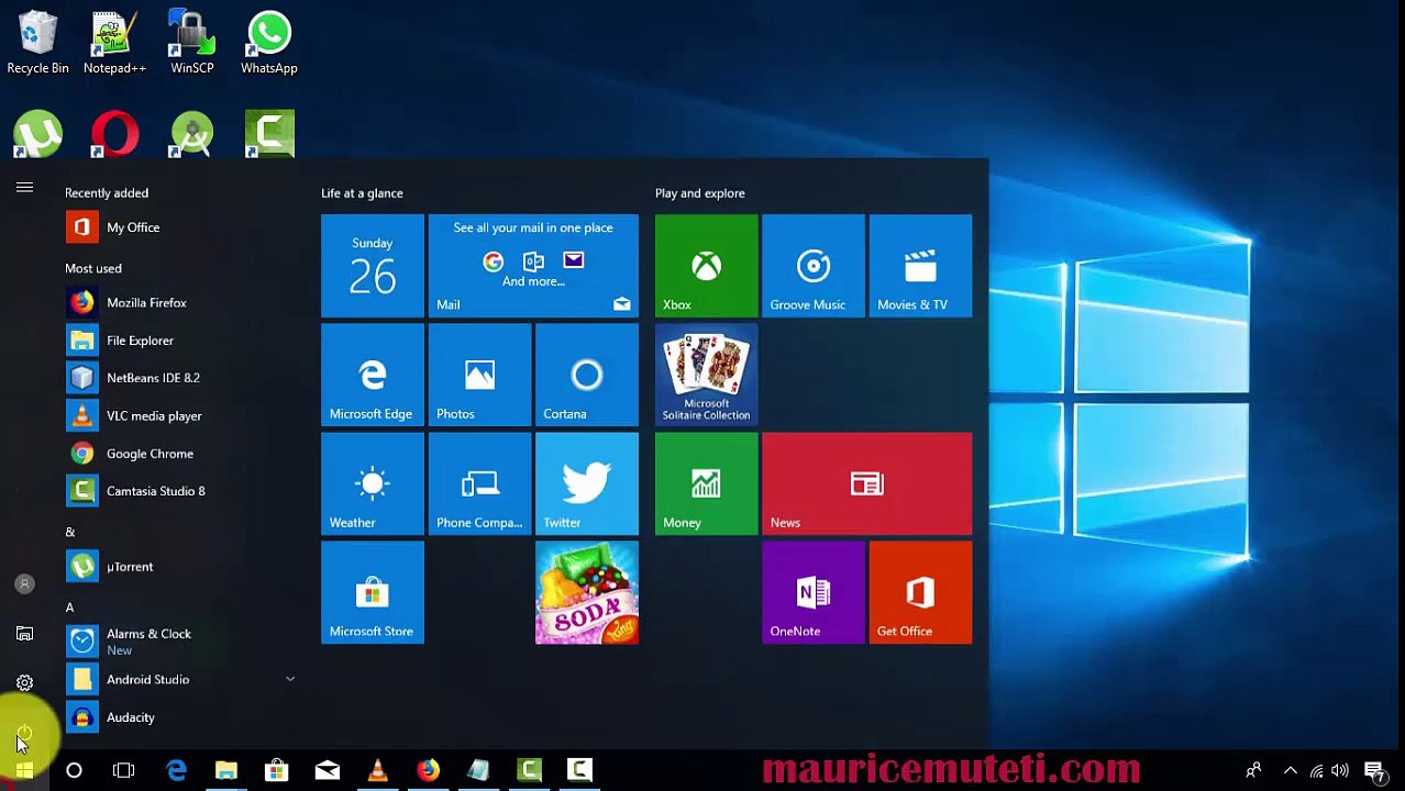 How To Hide Action Center Icon On Taskbar In Wi...