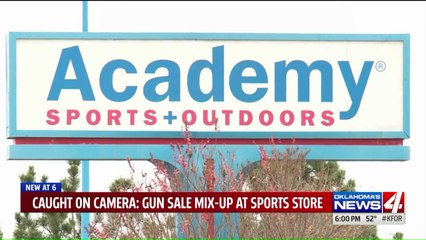 Oklahoma Man Says Sports Store Made a Big Mistake When Selling Him a Gun