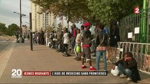 Jeunes migrants : l'aide de Médecins sans frontières