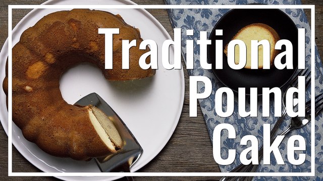 Traditional (Half) Pound Cake Recipe