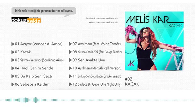 Melis Kar - Kaçak (Official Audio)