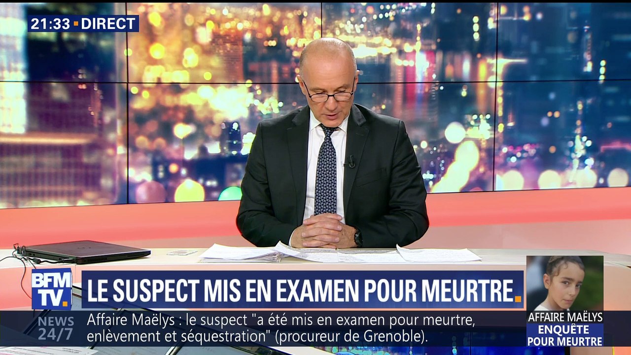 Affaire Maëlys: "le suspect nie les faits"