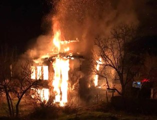 Tarihi Konak Alevlere Teslim Oldu