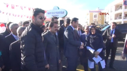 Van'da Naim Süleymanoğlu'nun Adının Verildiği Park Açıldı