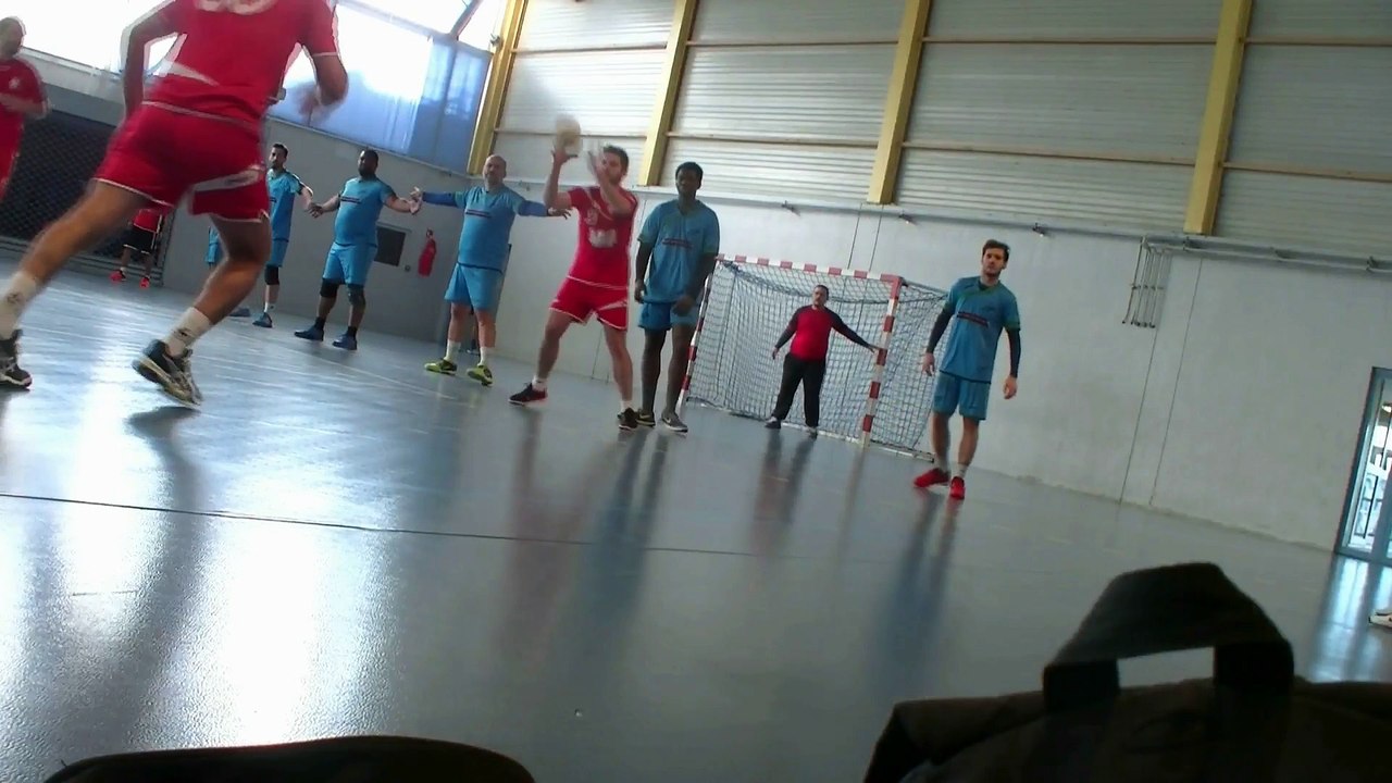 Match du 26/11/2017 contre Saint-Leu/Taverny, Montage défense Attaque de la 2nde Mi-Temps