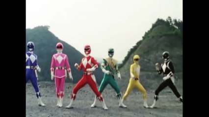 【粵語】TVB 日版 恐龍戰隊 六名戰士變身（髙畫質合成版）